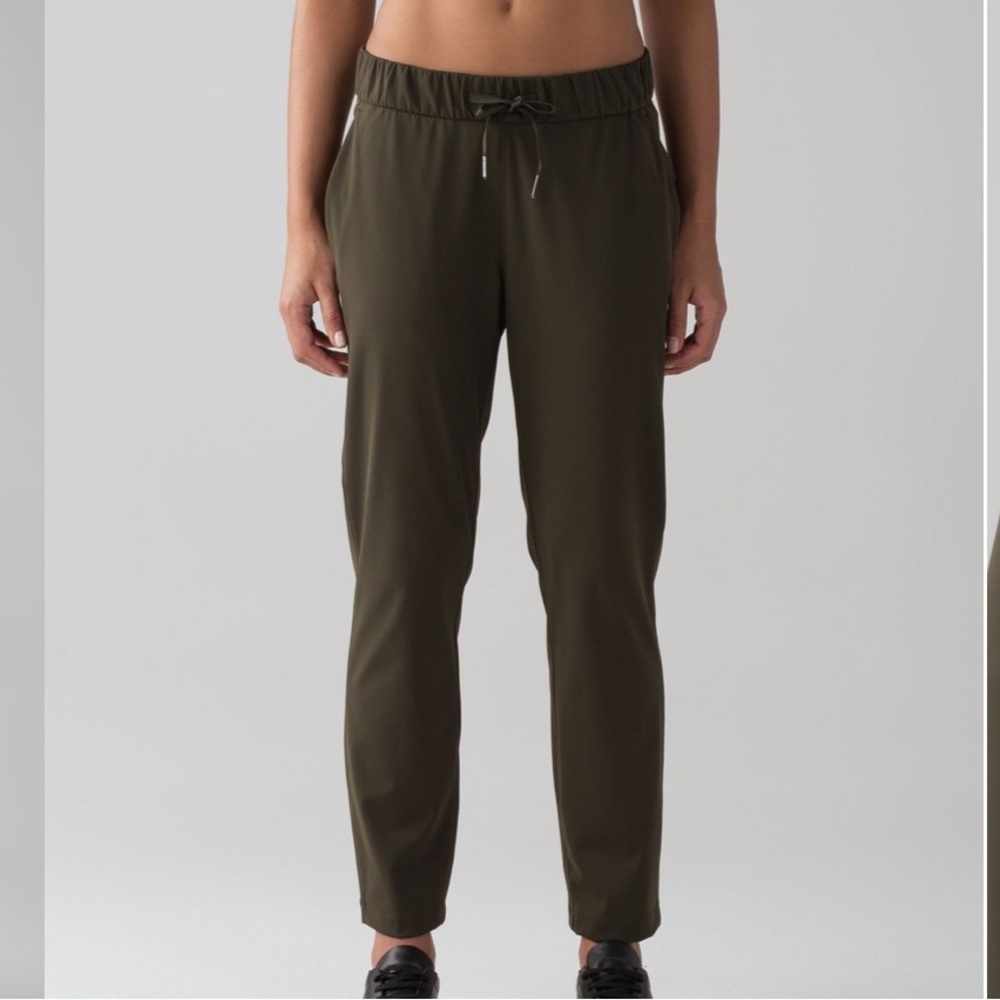 Lululemon On The Fly Pant - Dark Olive luxtreme